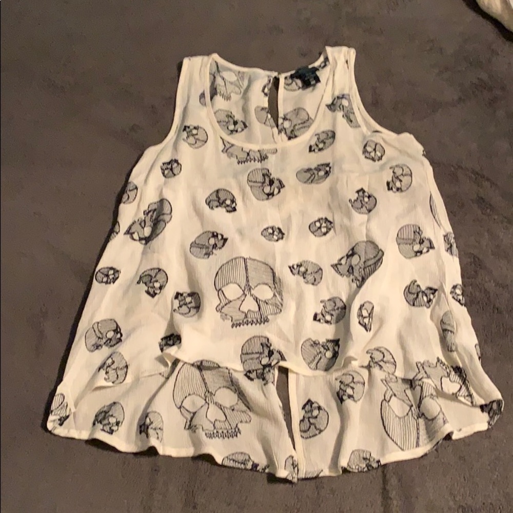 Midnight Hour Skull Top